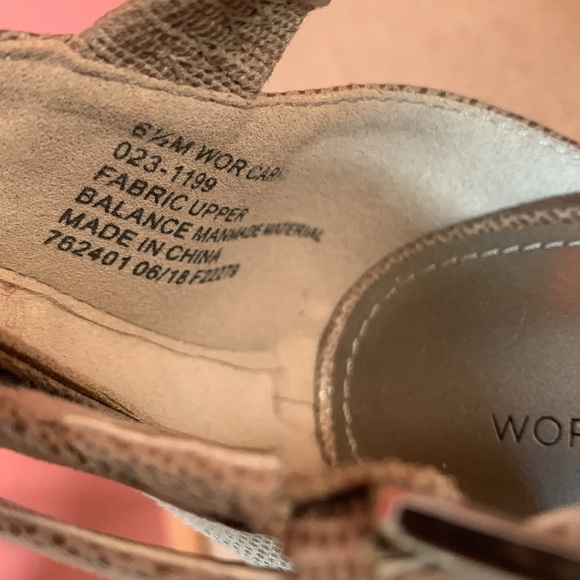 Worthington Brown Shoes 6 1/2 - Picture 5 of 9